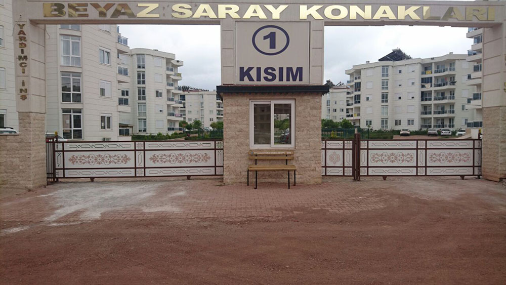 Antalya YANA KAYAR BAHCE KAPILARI 10